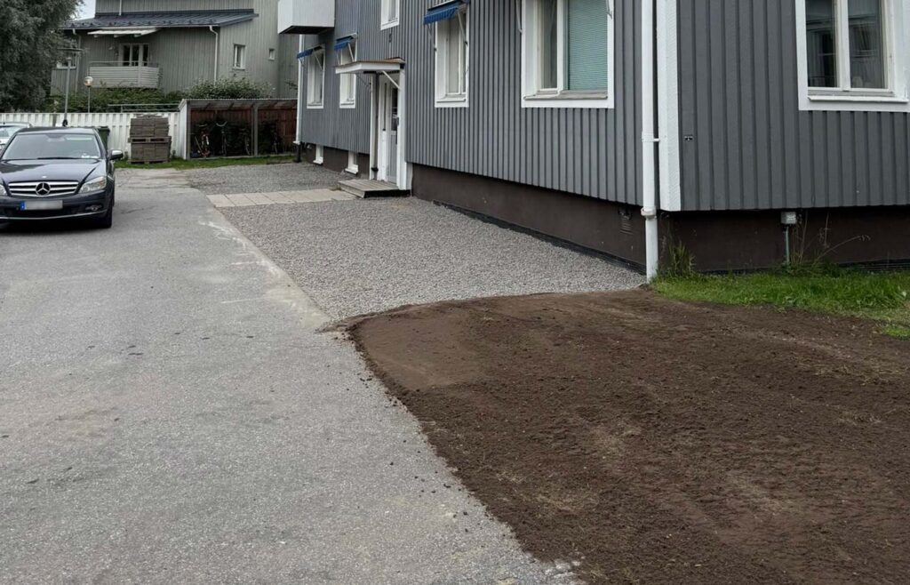 Trädgårdsanläggning Umeå