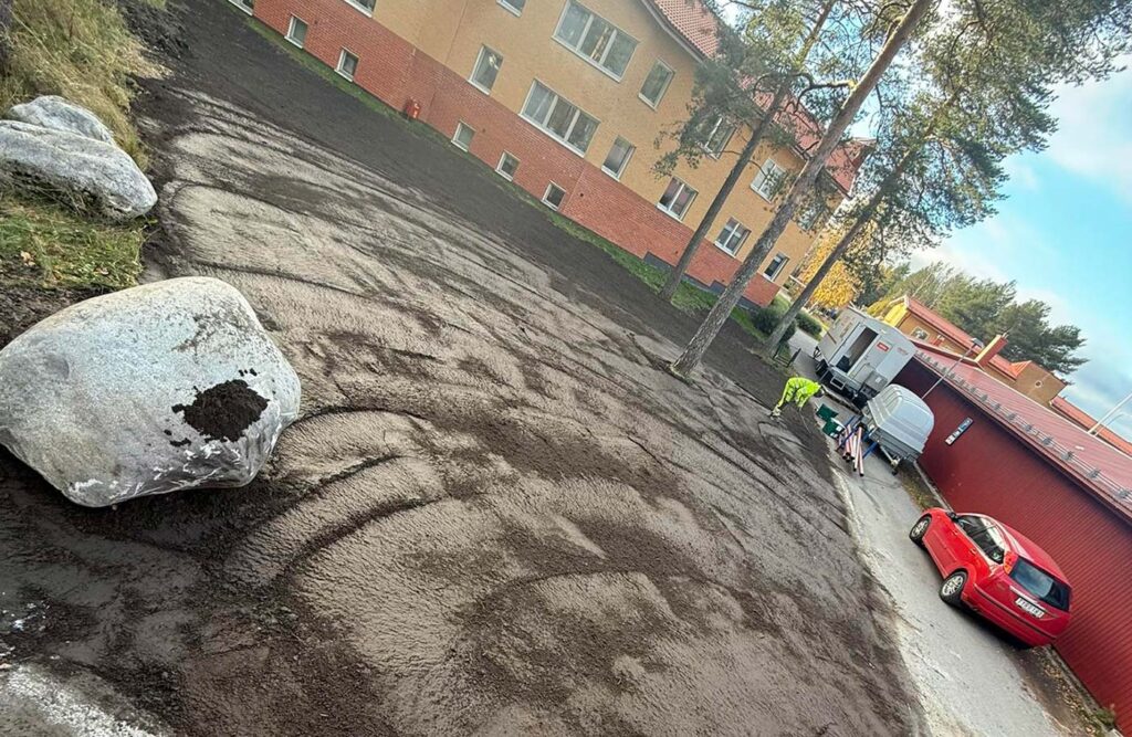 Matjord, trädgårdsanläggning Umeå